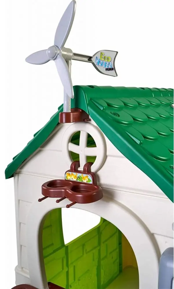 Casuta pentru joaca Feber 13004 (Green/Beige) - 11