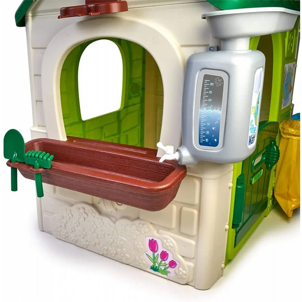 Casuta pentru joaca Feber 13004 (Green/Beige) - 10
