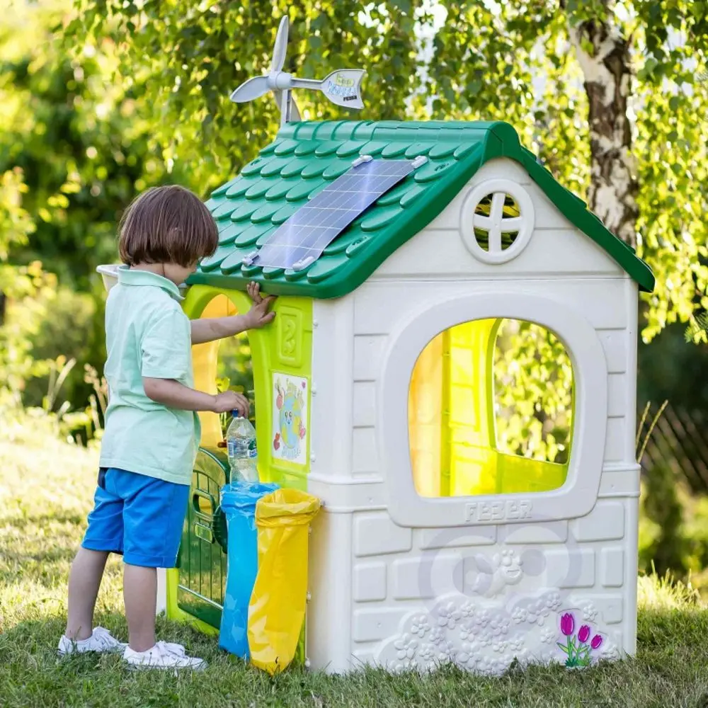 Casuta pentru joaca Feber 13004 (Green/Beige) - 6