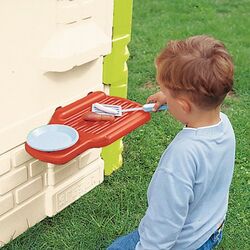 Игровой домик Feber Big Garden 10248 (Green/Beige) Thumb