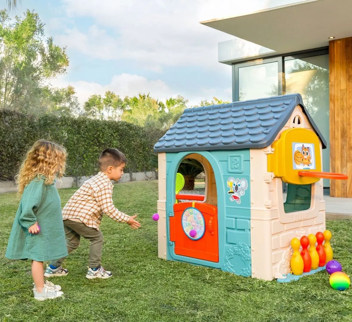 Игровой домик Feber Casual FEH23000 (Blue/Beige) - 7