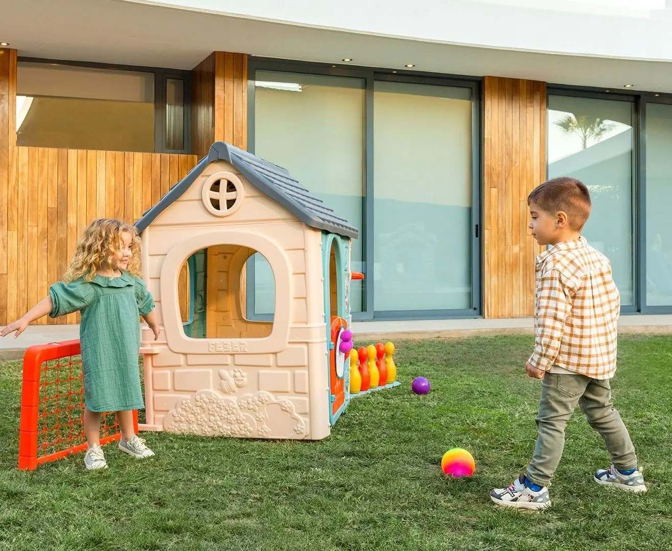 Игровой домик Feber Casual FEH23000 (Blue/Beige) - 8