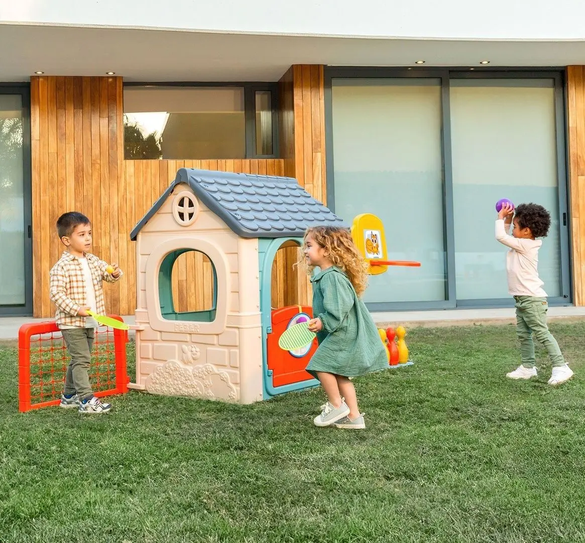 Игровой домик Feber Casual FEH23000 (Blue/Beige) - 9