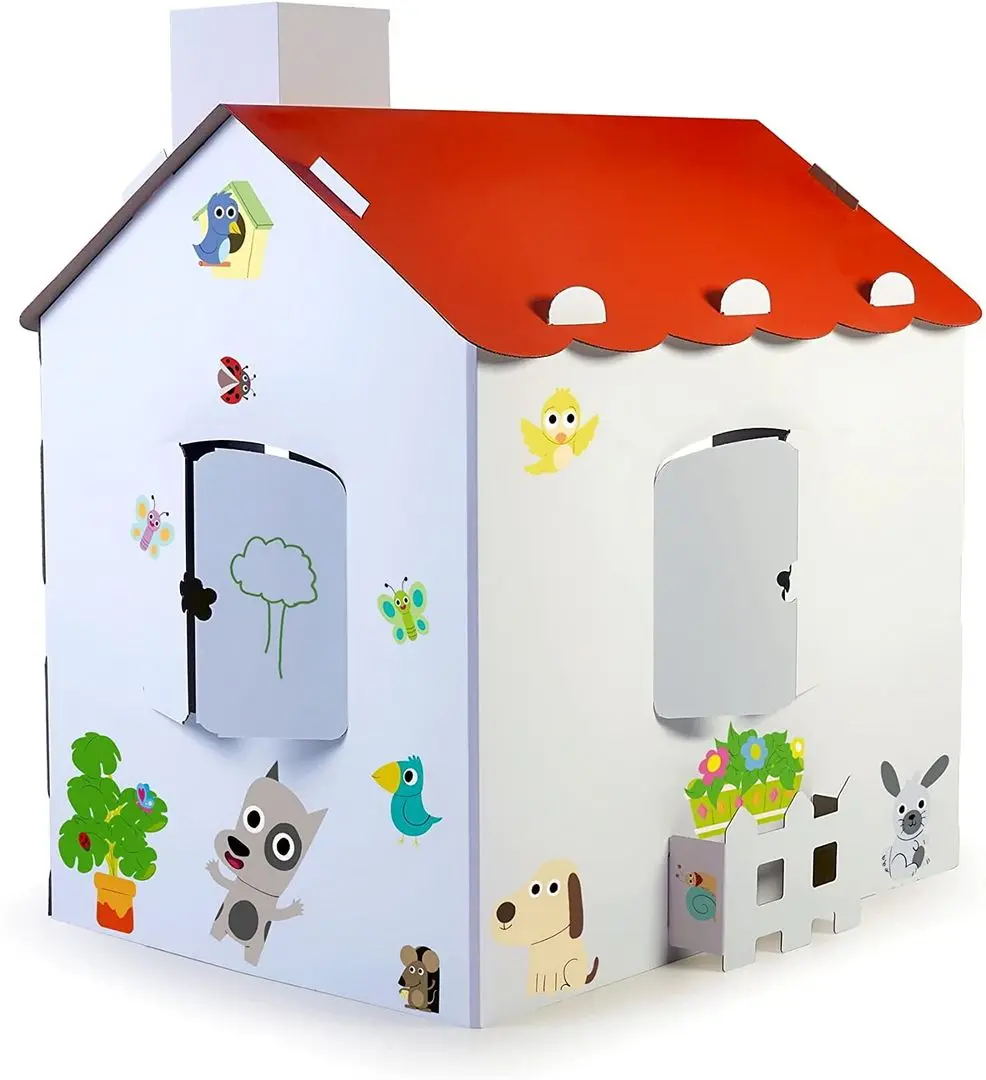 Casuta de joaca Feber FEB06000 (White/Red) - 2