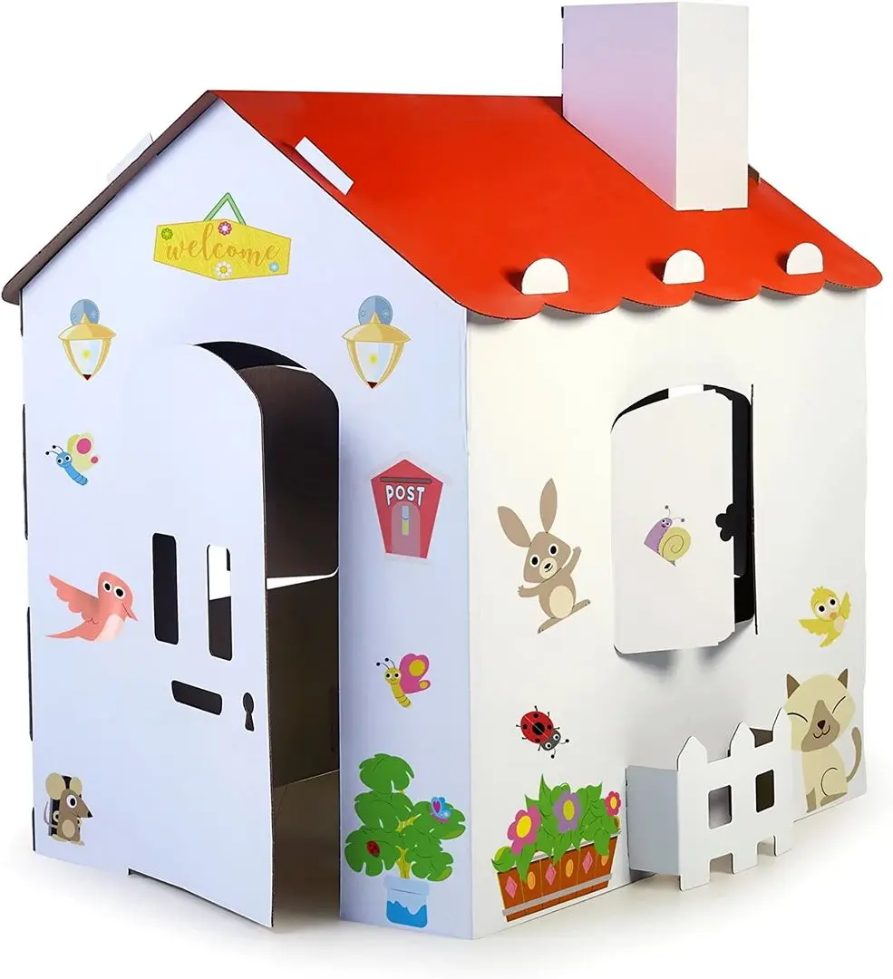 Casuta de joaca Feber FEB06000 (White/Red)