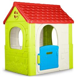 Casuta de joaca Feber Funny House 13650 (Green/Red) Thumb
