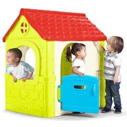 Casuta de joaca Feber Funny House 13650 (Green/Red) Thumb