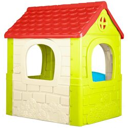 Casuta de joaca Feber Funny House 13650 (Green/Red)