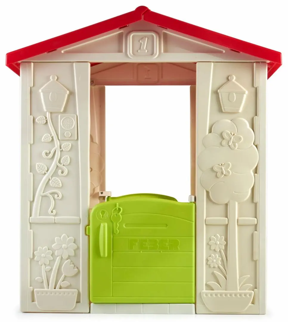 Casuta de joaca Feber Happy House 12380 (White/Red) - 3