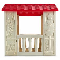 Casuta de joaca Feber Happy House 12380 (White/Red) Thumb