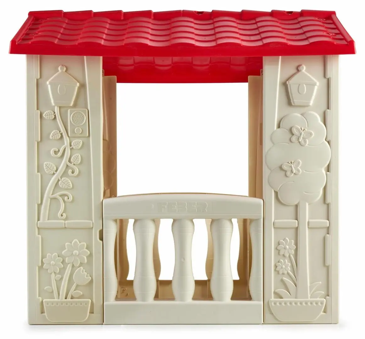 Casuta de joaca Feber Happy House 12380 (White/Red) - 4