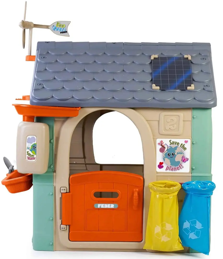 Игровой домик Feber Recycle Eco FEH26000 (Green/Grey) - 2