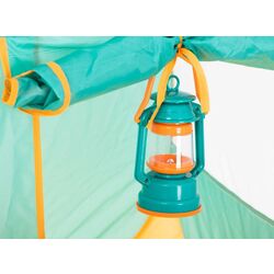 Cort pentru copii + set camping Ikonka B39017866 (Turquoise/Orange) Thumb