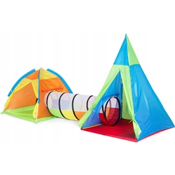 Set corturi cu tunel 3in1 iPlay 2402 (Multicolor) Thumb