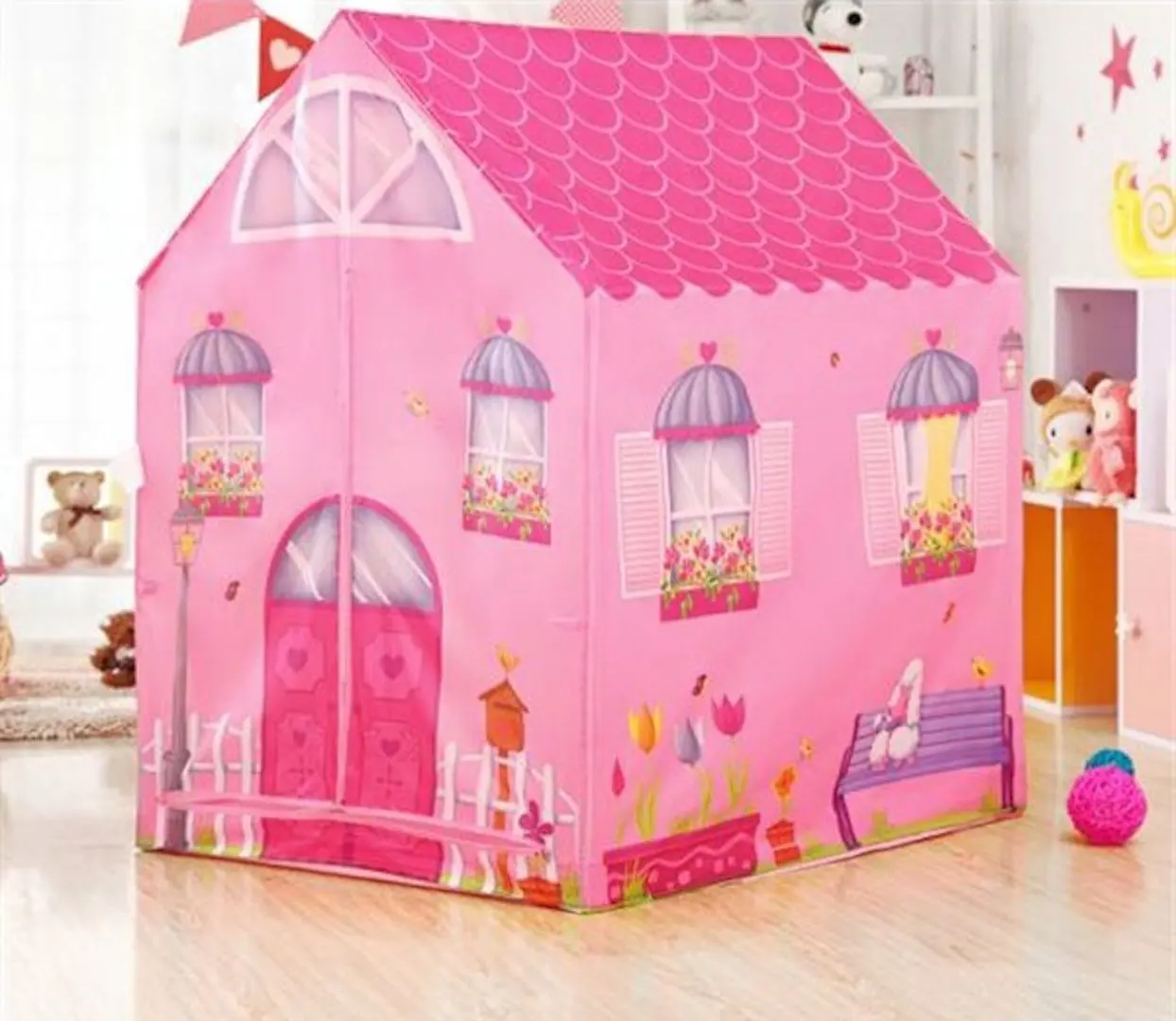 Палатка детская iPlay 8726 (Pink) - 5