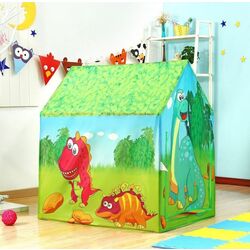 Палатка детская iPlay Dino 8163 (Green) Thumb