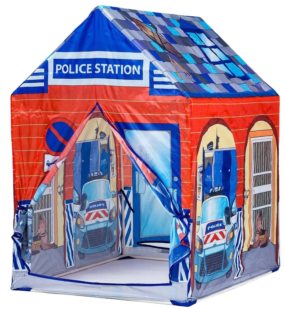Cort pentru copii iPlay Police Station 8181 (Blue/Red)