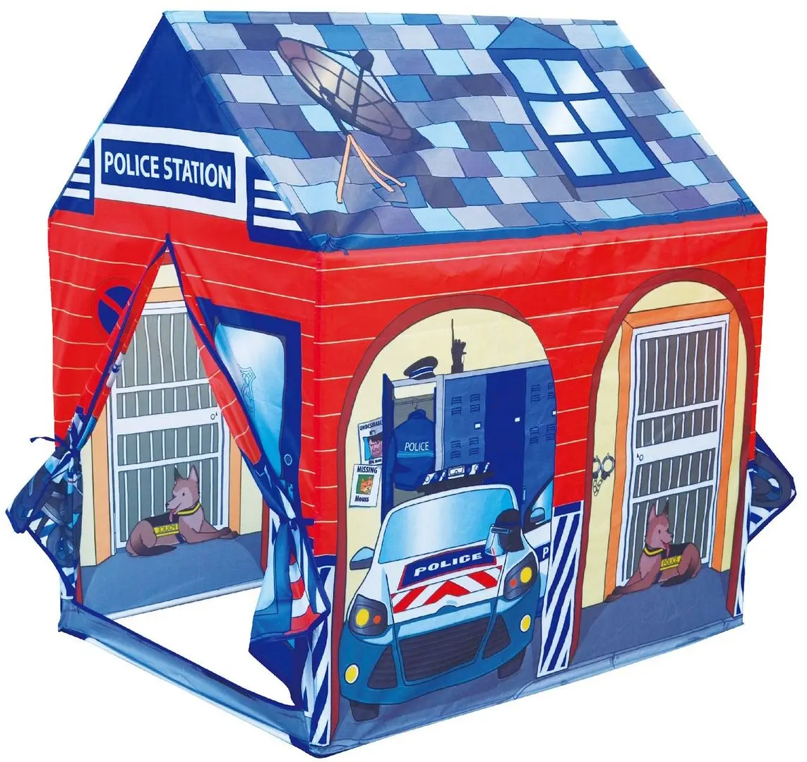 Cort pentru copii iPlay Police Station 8181 (Blue/Red)