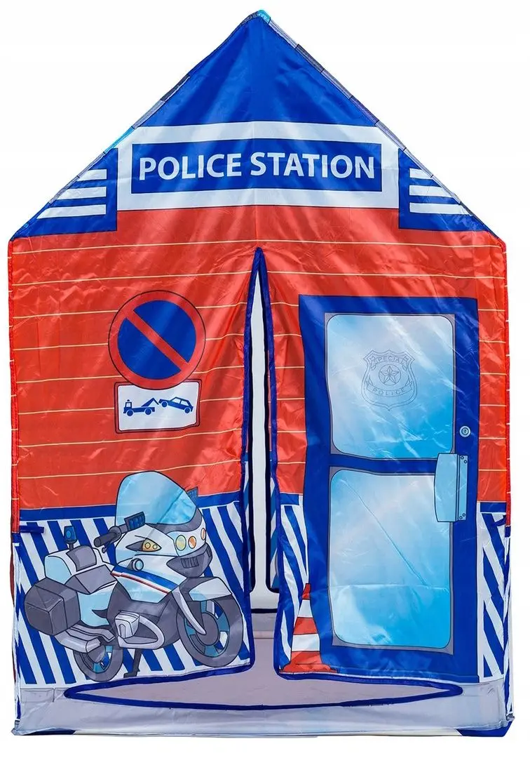 Cort pentru copii iPlay Police Station 8181 (Blue/Red)