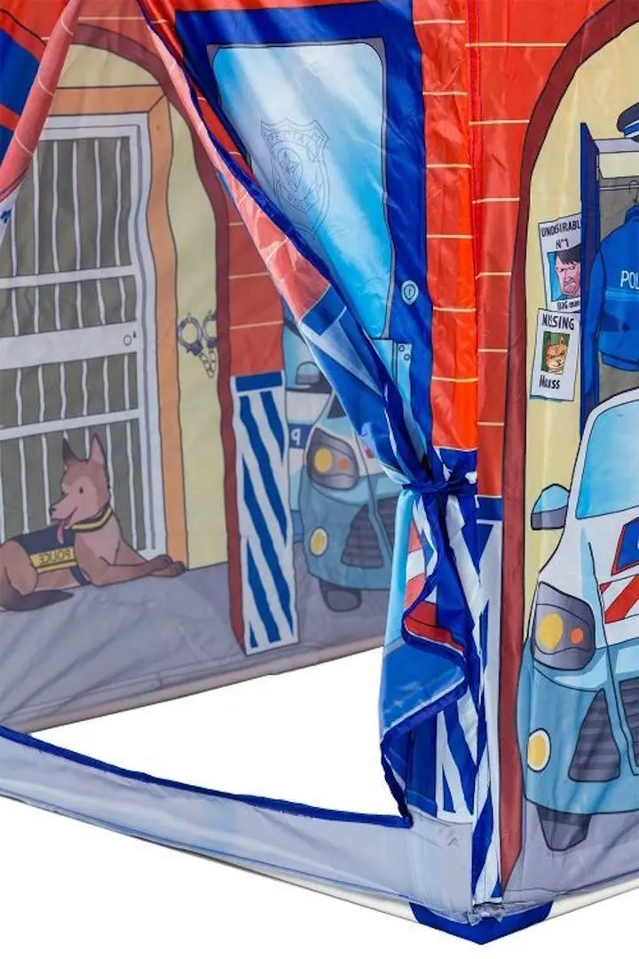 Cort pentru copii iPlay Police Station 8181 (Blue/Red)