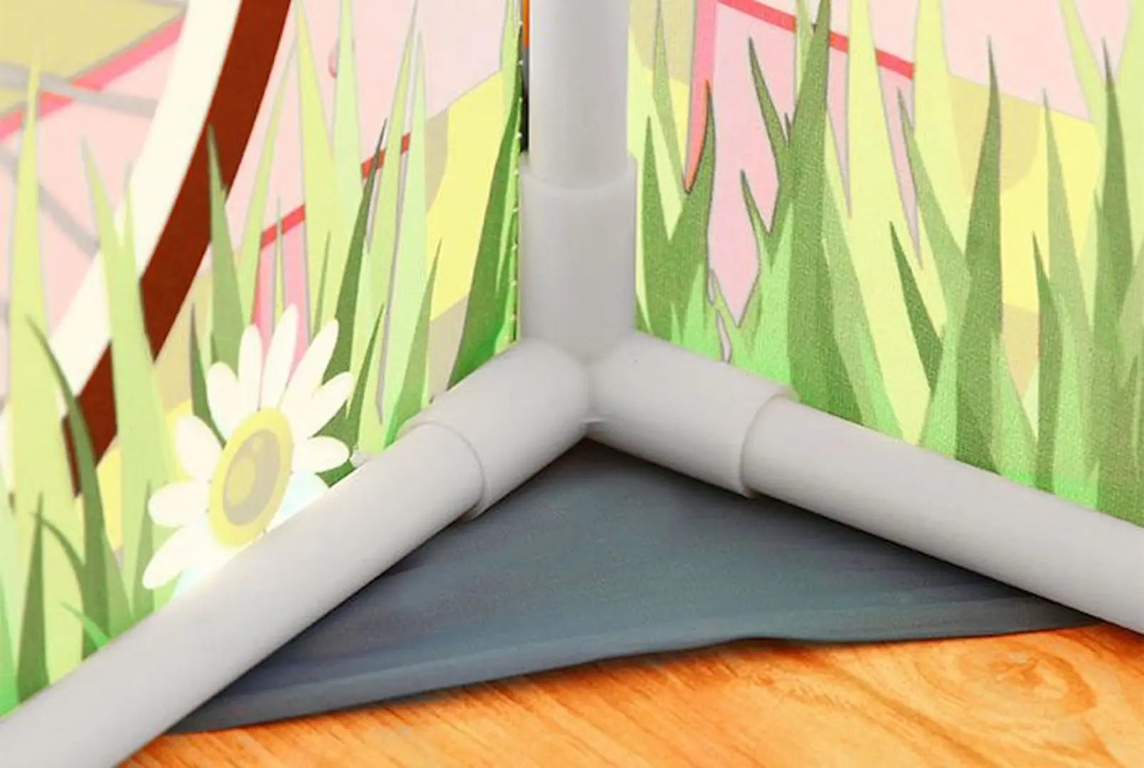 Cort pentru copii iPlay Village Farm 8173 (Orange/Yellow)