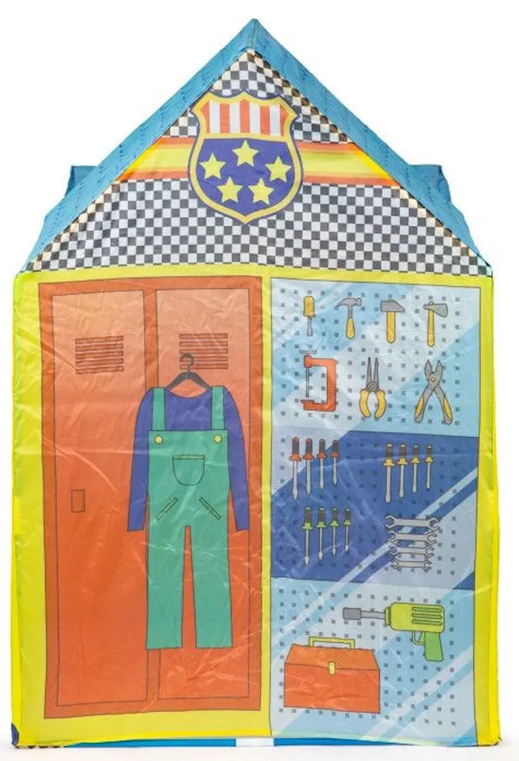 Палатка детская iPlay Workshop Mechanic's 8174 (Blue/Red) - 4