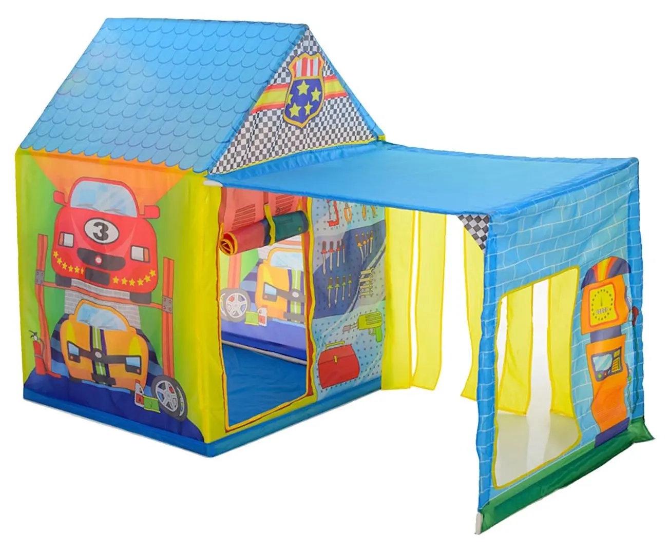 Палатка детская iPlay Workshop Mechanic's 8174 (Blue/Red)