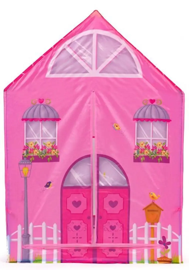 Палатка детская с туннелем iPlay 8326 (Pink) - 4