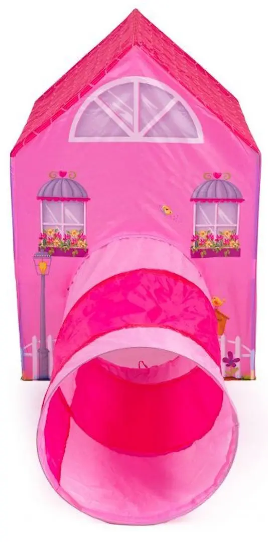 Палатка детская с туннелем iPlay 8326 (Pink) - 6
