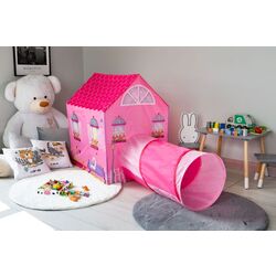 Палатка детская с туннелем iPlay 8326 (Pink) Thumb
