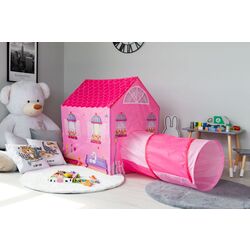 Палатка детская с туннелем iPlay 8326 (Pink) Thumb