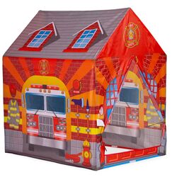 Палатка детская с туннелем iPlay Fireman's 8322 (Red/Purple) Thumb