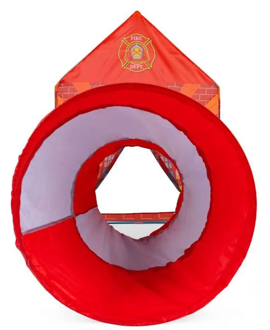 Палатка детская с туннелем iPlay Fireman's 8322 (Red/Purple) - 6