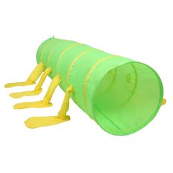 Cort pentru copii cu tunel iPlay NA-8603 (Green/Yellow) Thumb