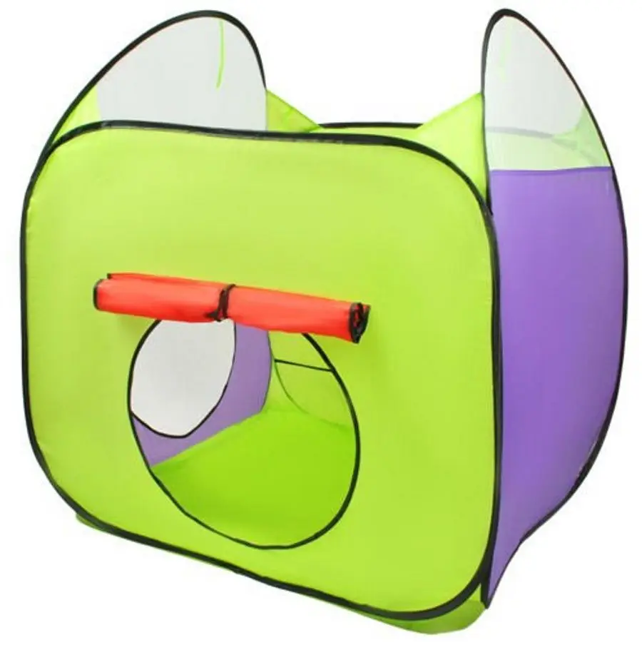 Căsuţă pentru joacă cu tunel şi mingi Iso Trade 2881 (Multicolor) - 4