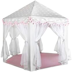 Cort pentru copii Kruzzel Castle Princesses 8772 (Gray/Pink) Thumb