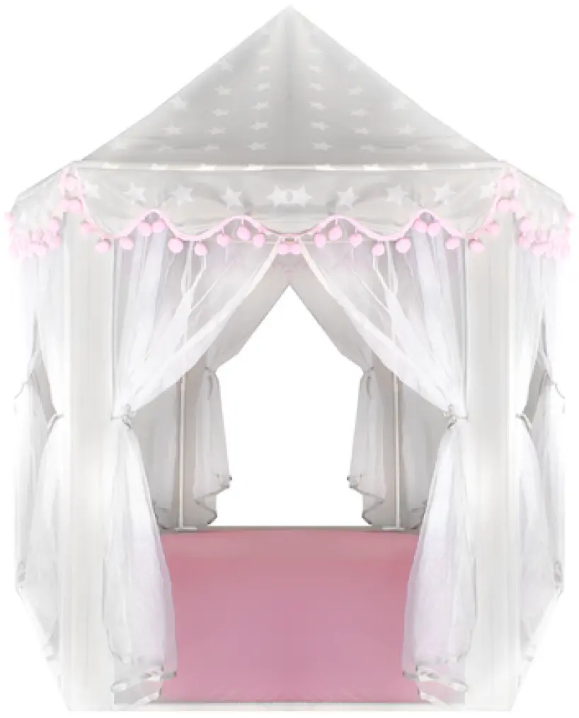 Cort pentru copii Kruzzel Castle Princesses 8772 (Gray/Pink)