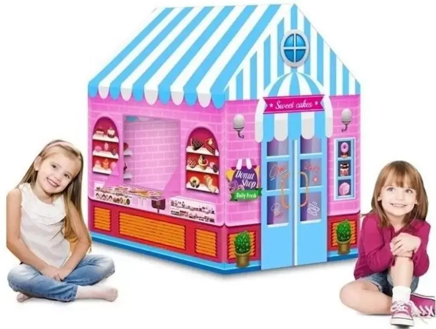 Cort de joaca LeanToys 3673 (Pink/Blue) - 2