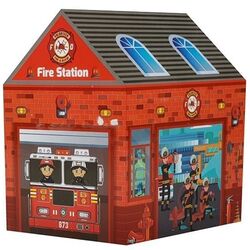 Cort de joaca LeanToys Base Fire Department (Red) Thumb