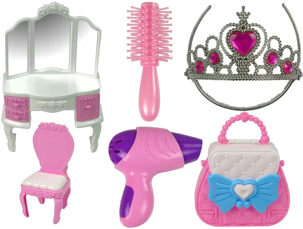 Игровая палатка LeanToys Crown Princess Beauty Salon (Pink) - 2