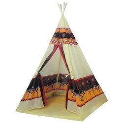 Cort de joaca LeanToys Indian Tipi (Brown)