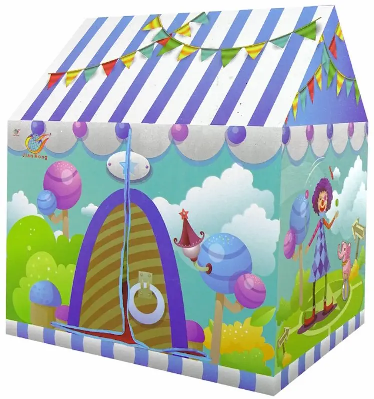 Игровая палатка LeanToys Merry Circus (Multicolor)