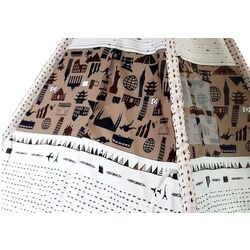 Игровая палатка LeanToys My Dinosaurs World 7594 (White/Brown) Thumb