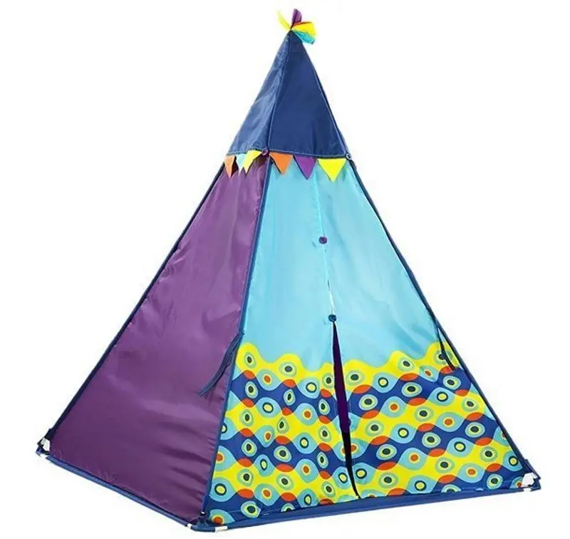 Палатка детская LeanToys 7207 (Purple/Blue)