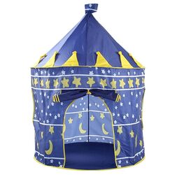 Cort pentru copii LeanToys Moon Palace (Blue)