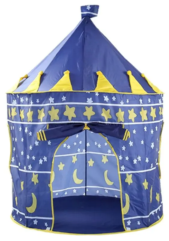 Cort pentru copii LeanToys Moon Palace (Blue)