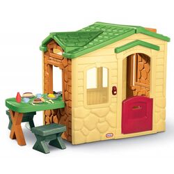 Casuta pentru joaca Little Tikes 172298 (Yellow/Green)