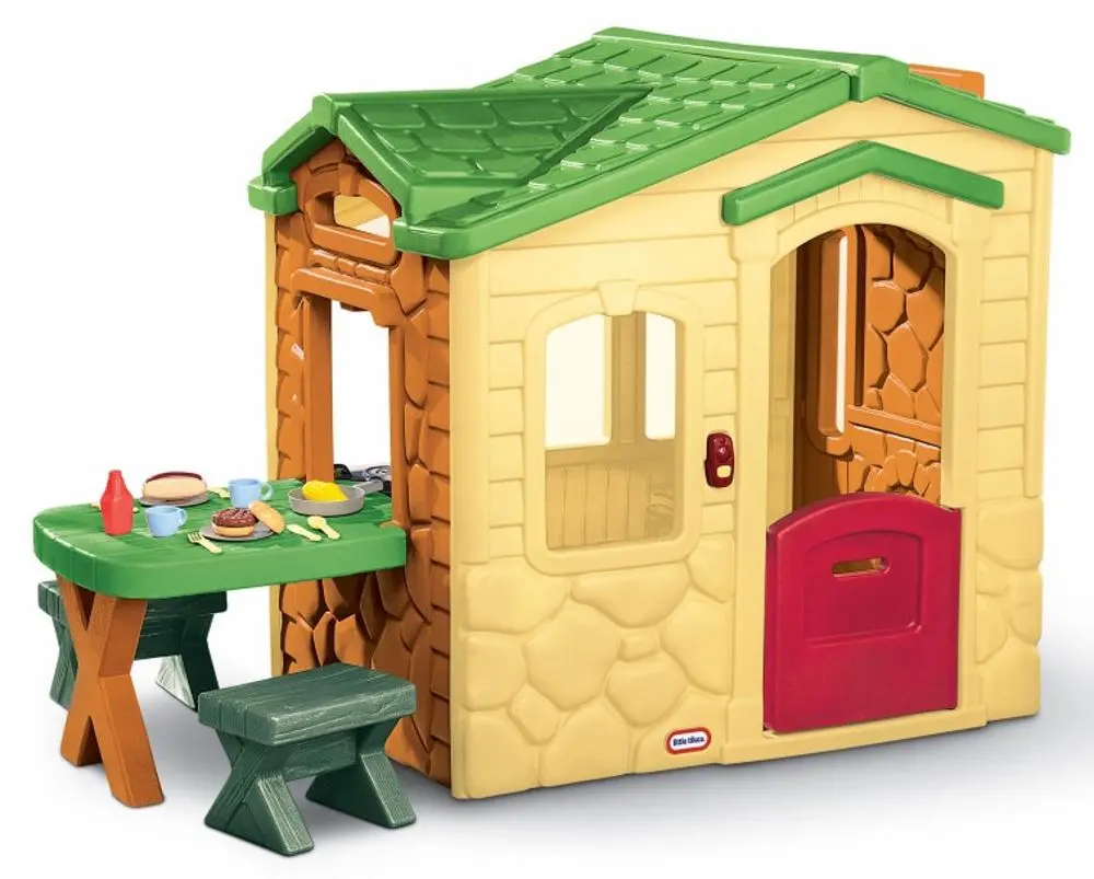 Casuta pentru joaca Little Tikes 172298 (Yellow/Green)