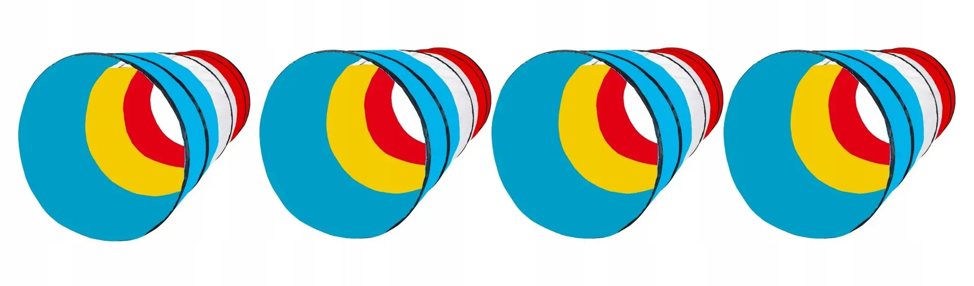 Tunel de joaca 8in1 Malatec 10952 (Yellow/Red)