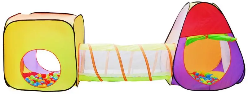 Tunel de joacă şi mingi Malatec Iglo 2880 (Multicolor)